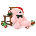 5 Feet Special Christmas Pink Plush Teddy Bear